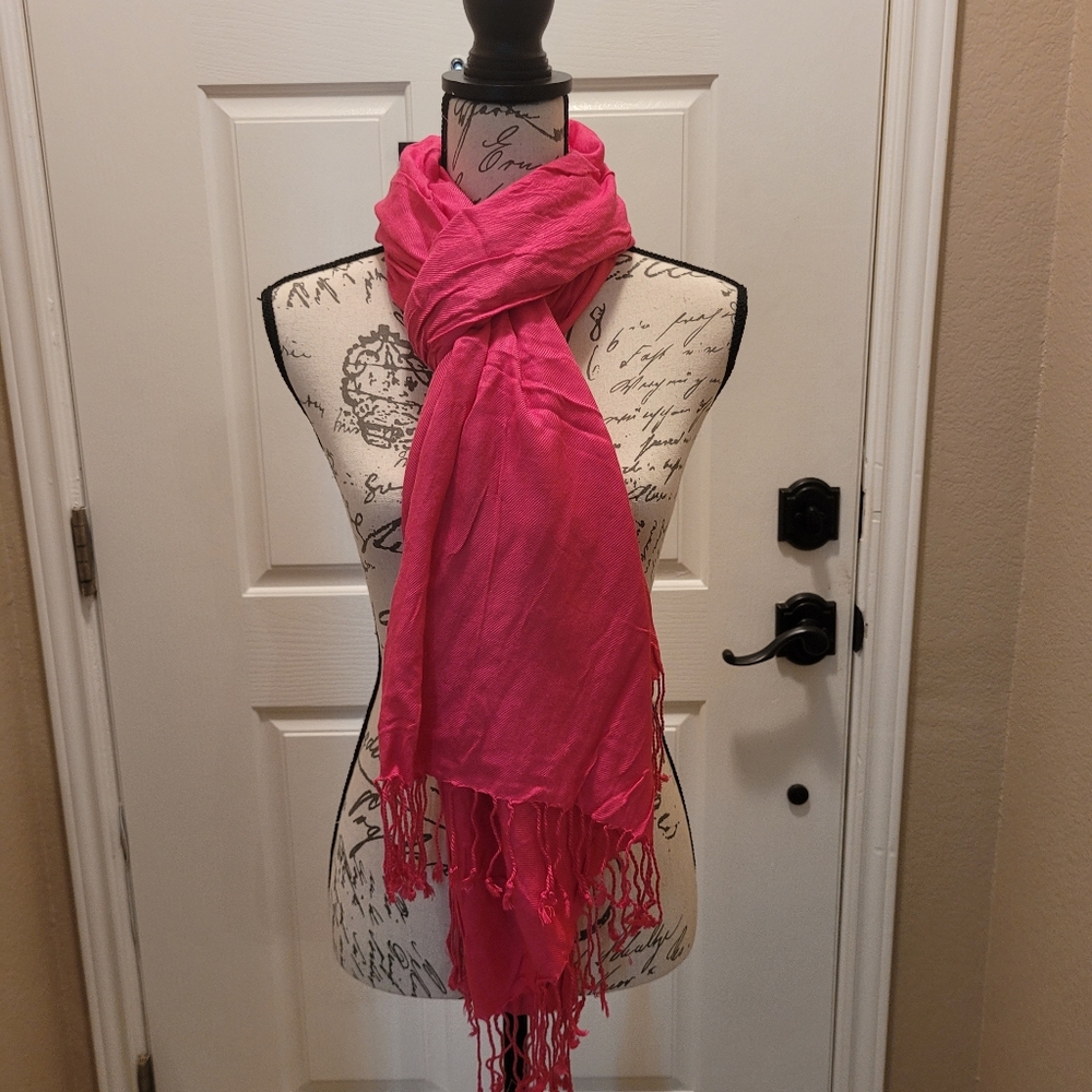 Pink Scarf